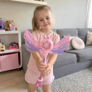Magic Bubbles - Automatyczna Różdżka Baniek Mydlanych Dla Małych Księżniczek